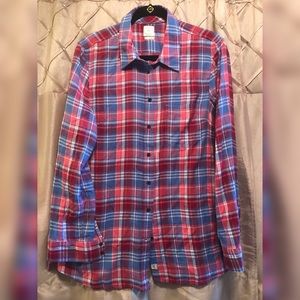 Red, White & Blue light weight flannel-XL